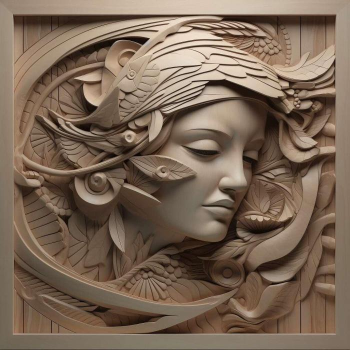 نموذج ثلاثي الأبعاد لآلة CNC 3D Art 